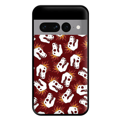 Bone Pattern - Dinosaurs Phone Case for Google Pixel 7 Pro