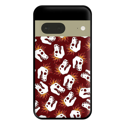 Bone Pattern - Dinosaurs Phone Case for Google Pixel 7a