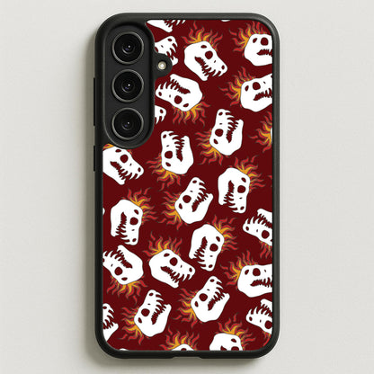 Bone Pattern - Dinosaurs Phone Case for Galaxy S25FE