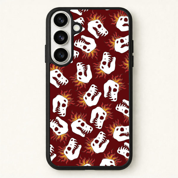 Bone Pattern - Dinosaurs Phone Case for Galaxy S26 Plus
