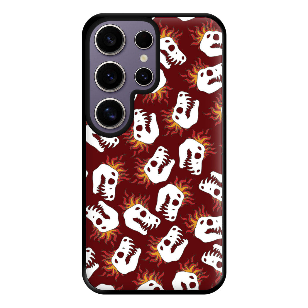 Bone Pattern - Dinosaurs Phone Case for Galaxy S25 Ultra