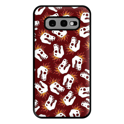 Bone Pattern - Dinosaurs Phone Case for Galaxy S10e