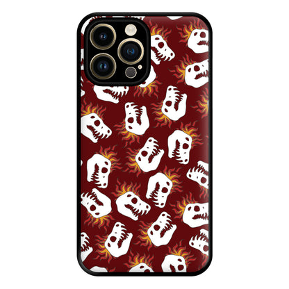 Bone Pattern - Dinosaurs Phone Case for iPhone 14 Pro Max