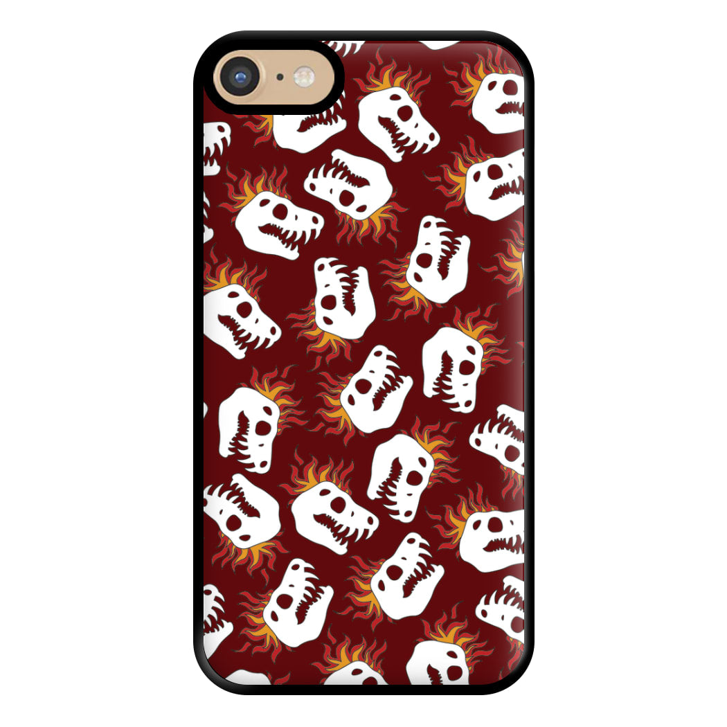 Bone Pattern - Dinosaurs Phone Case for iPhone 6 / 7 / 8 / SE