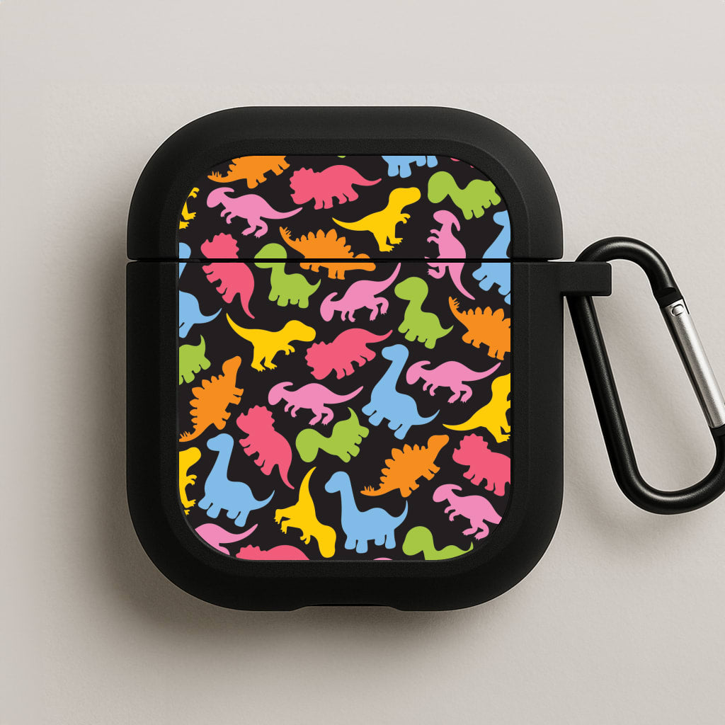 Dinosaurs Collage - Dinosaurs AirPods Case
