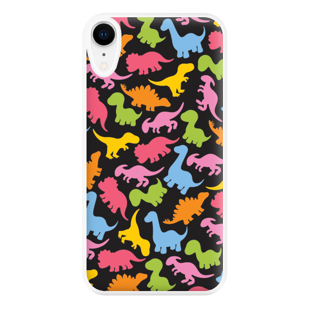 Dinosaurs Collage - Dinosaurs Phone Case for iPhone XR