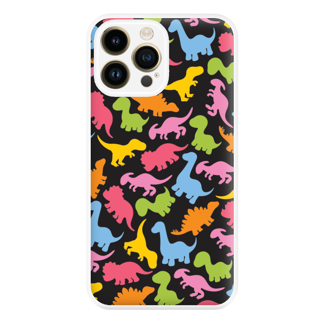 Dinosaurs Collage - Dinosaurs Phone Case for iPhone 14 Pro Max