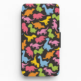 Dinosaurs Wallet Phone Cases