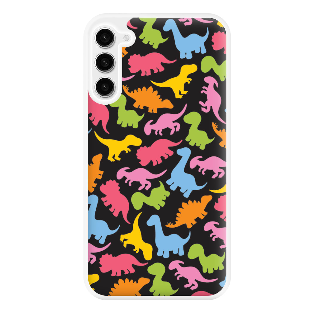 Dinosaurs Collage - Dinosaurs Phone Case for Galaxy S23FE