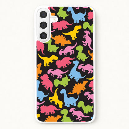 Dinosaurs Collage - Dinosaurs Phone Case for Galaxy A17