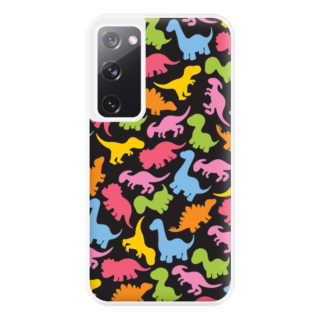 Dinosaurs Collage - Dinosaurs Phone Case for Galaxy S20FE