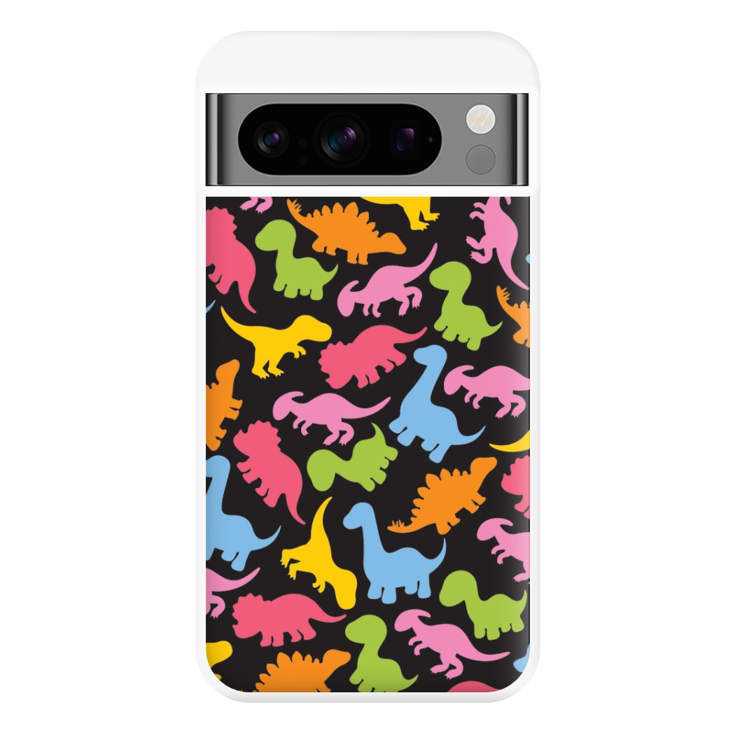 Dinosaurs Collage - Dinosaurs Phone Case for Google Pixel 8 Pro