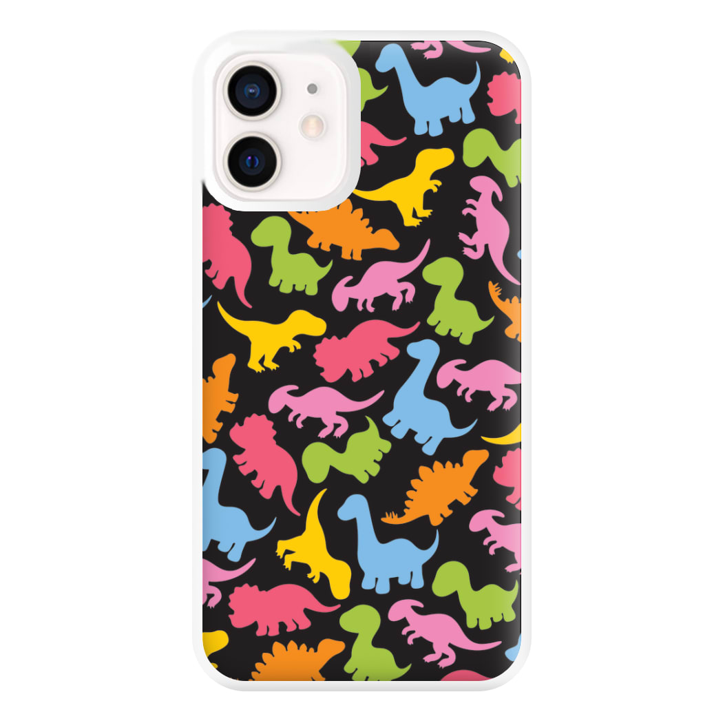 Dinosaurs Collage - Dinosaurs Phone Case for iPhone 12 Mini