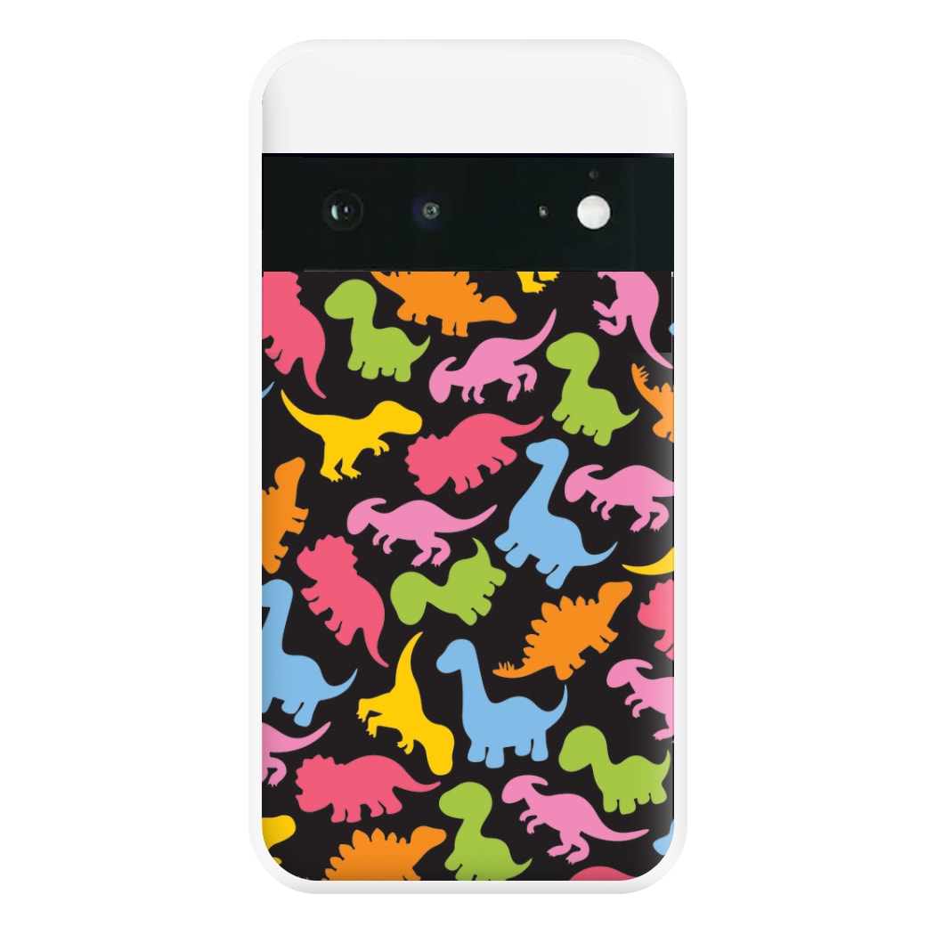 Dinosaurs Collage - Dinosaurs Phone Case for Google Pixel 6a