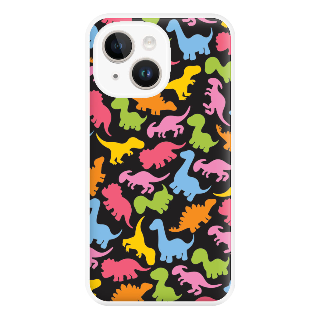 Dinosaurs Collage - Dinosaurs Phone Case for iPhone 14 Plus