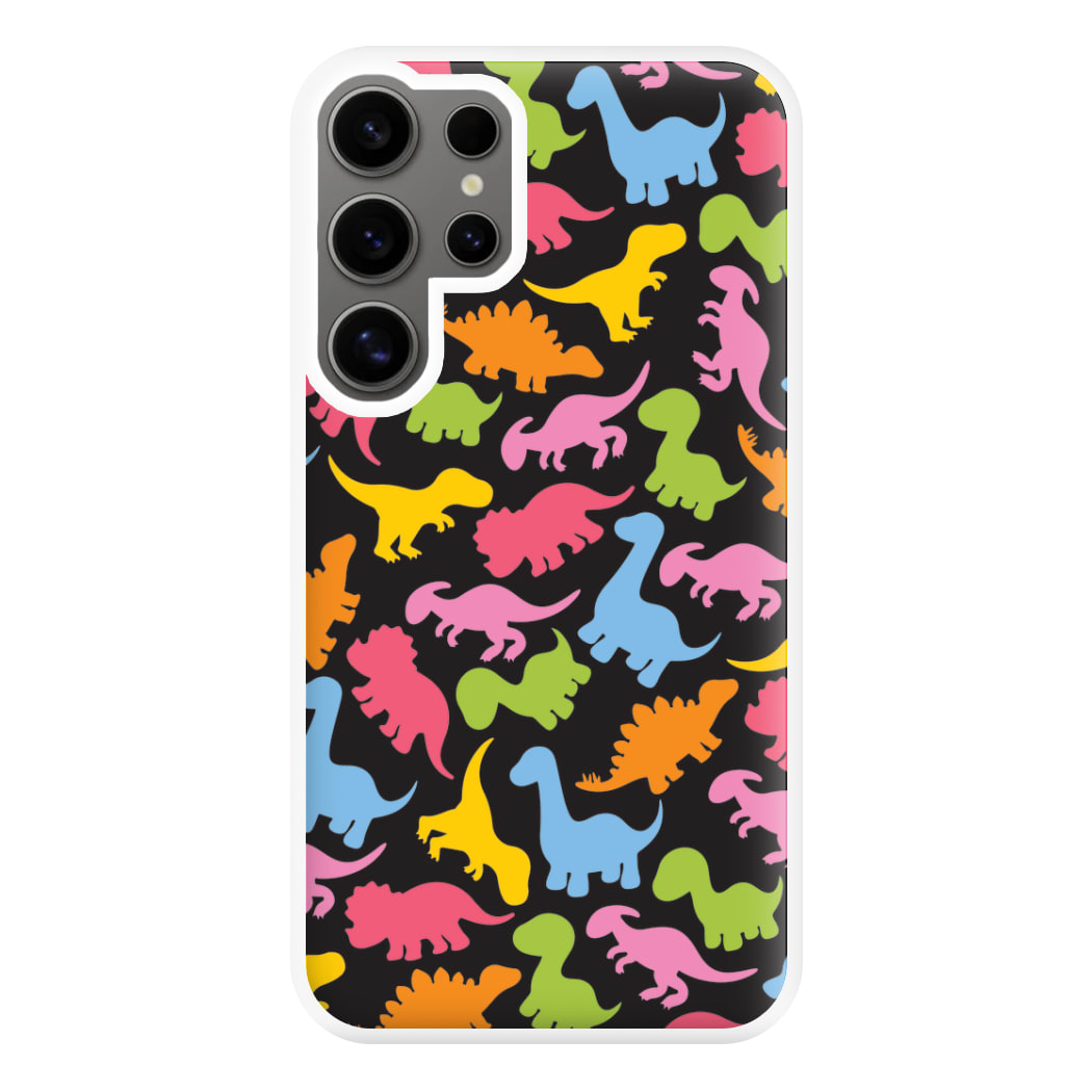 Dinosaurs Collage - Dinosaurs Phone Case for Galaxy S24 Ultra