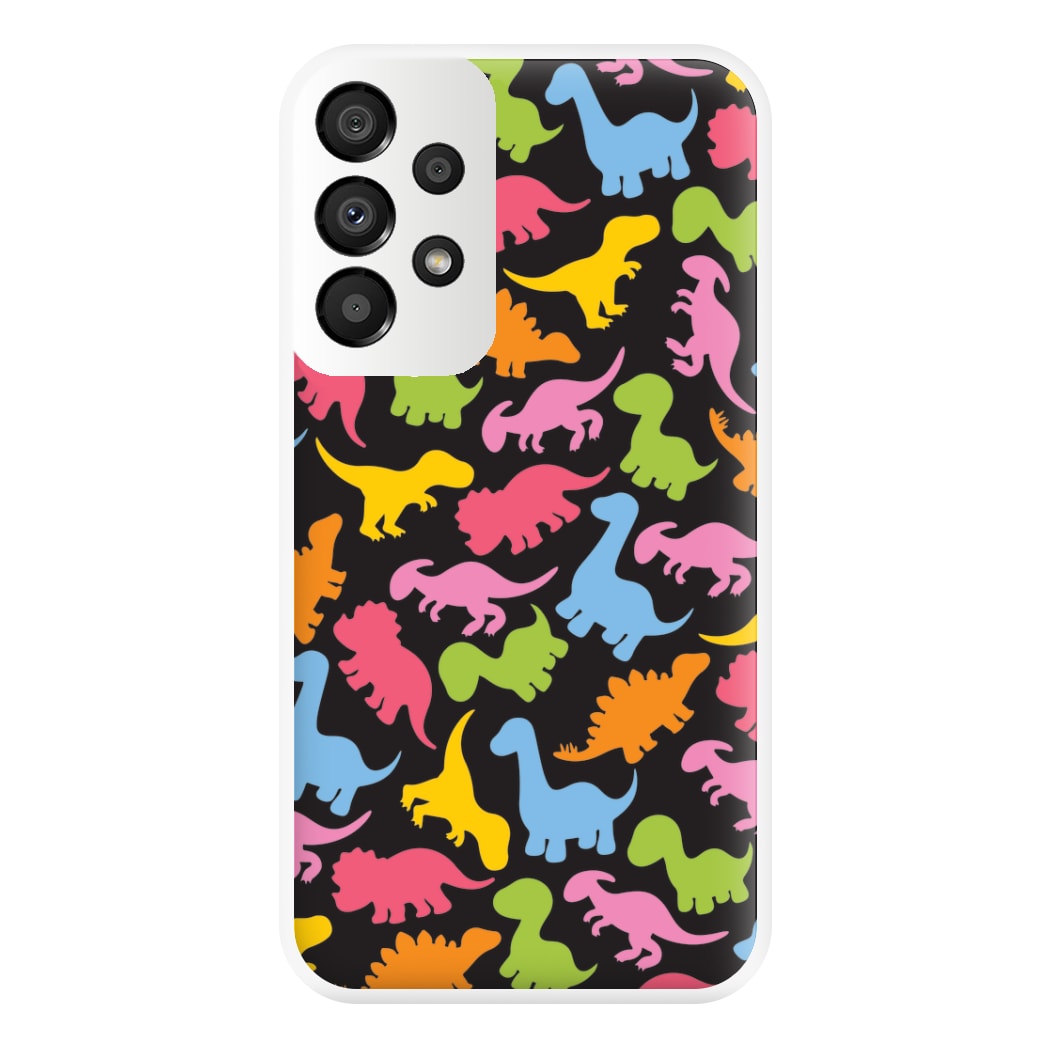 Dinosaurs Collage - Dinosaurs Phone Case for Galaxy A33