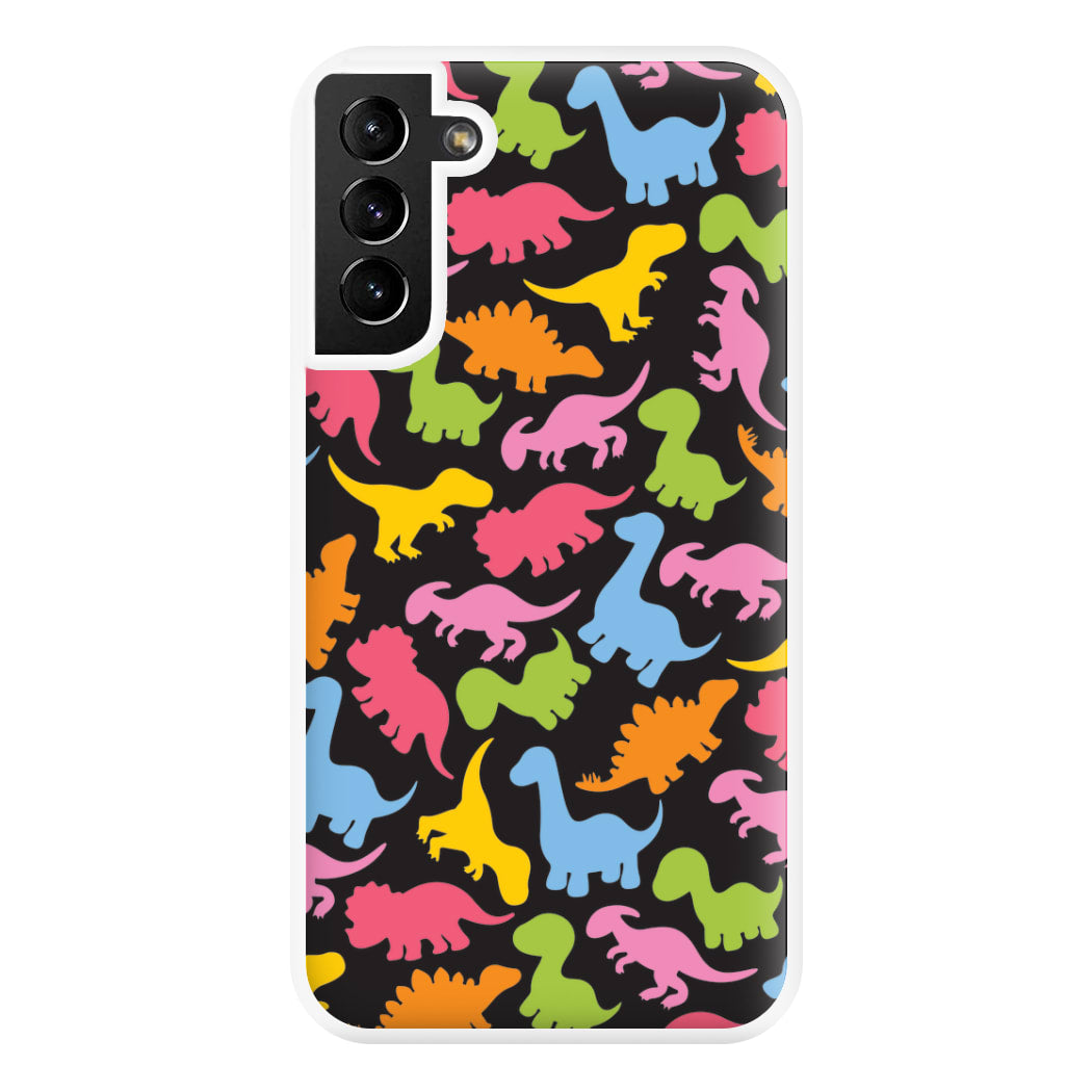 Dinosaurs Collage - Dinosaurs Phone Case for Galaxy S21 Plus