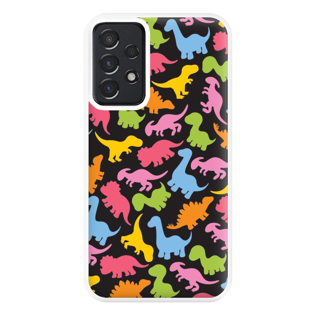 Dinosaurs Collage - Dinosaurs Phone Case for Galaxy A52 / A52s