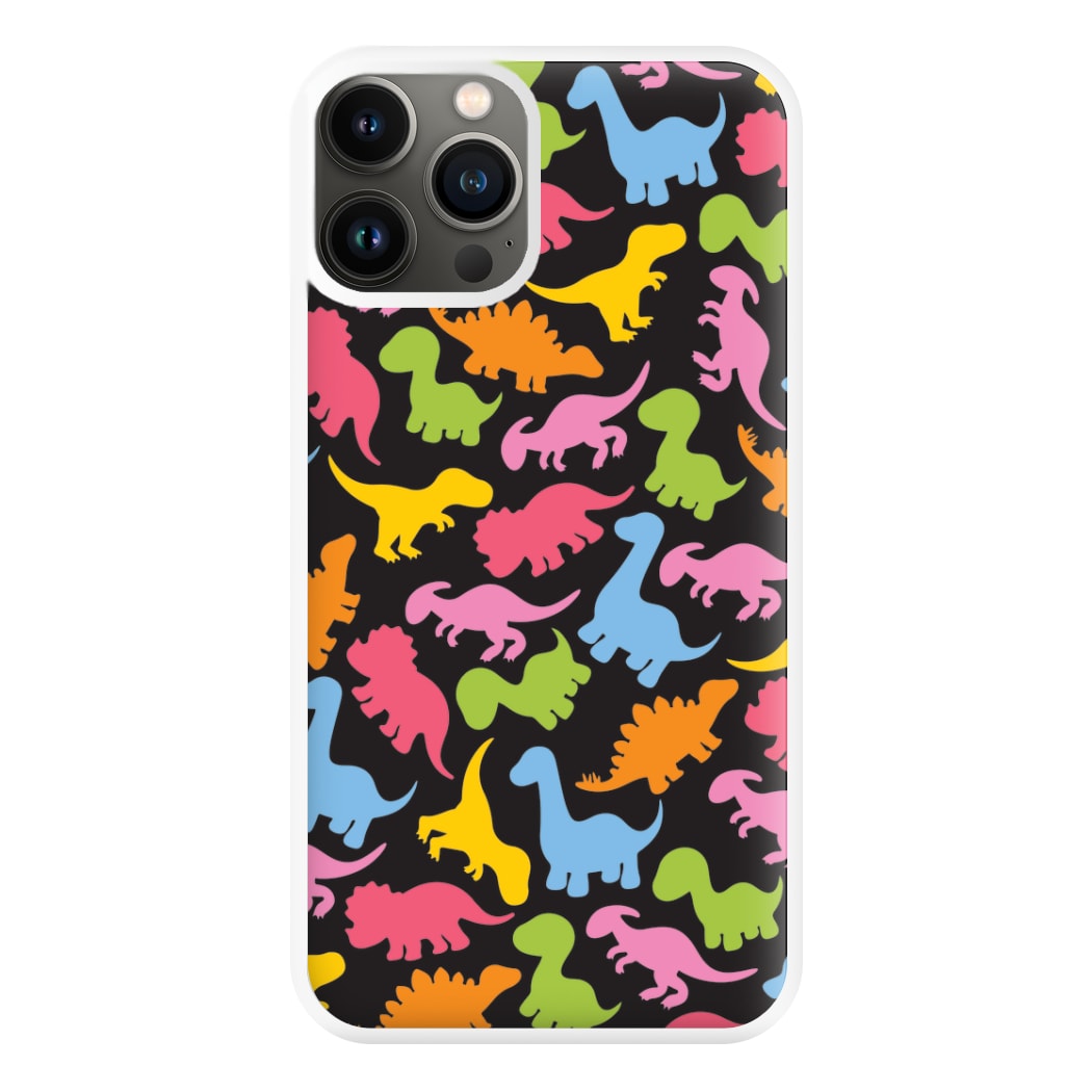 Dinosaurs Collage - Dinosaurs Phone Case for iPhone 13 Pro Max