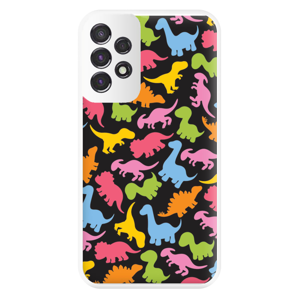 Dinosaurs Collage - Dinosaurs Phone Case for Galaxy A53