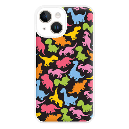 Dinosaurs Collage - Dinosaurs Phone Case for iPhone 14