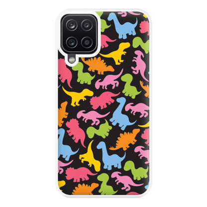 Dinosaurs Collage - Dinosaurs Phone Case for Galaxy A12