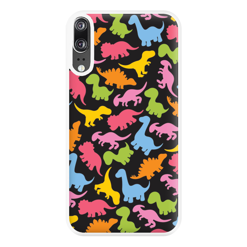 Dinosaurs Collage - Dinosaurs Phone Case for Huawei P20