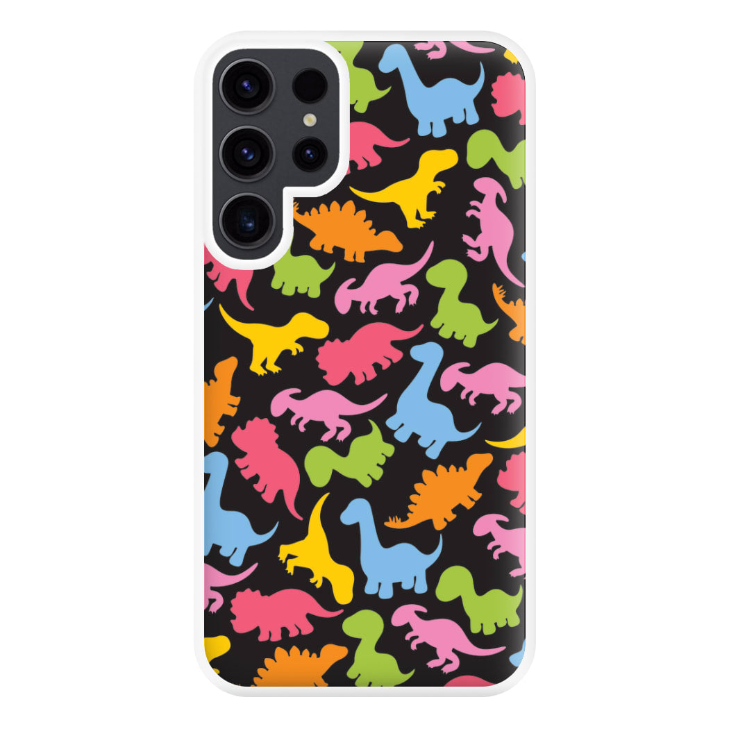 Dinosaurs Collage - Dinosaurs Phone Case for Galaxy S23 Ultra