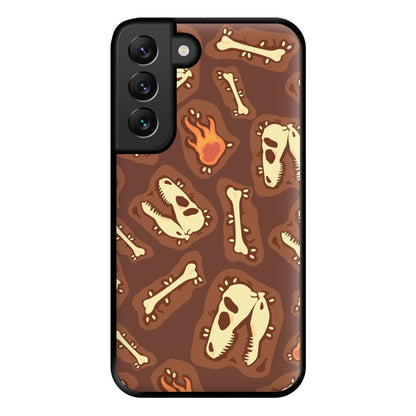 Bones And Skulls - Dinosaurs Phone Case for Galaxy S22 Plus