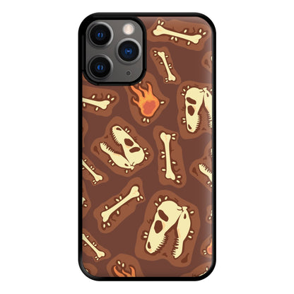 Bones And Skulls - Dinosaurs Phone Case for iPhone 12 Pro Max