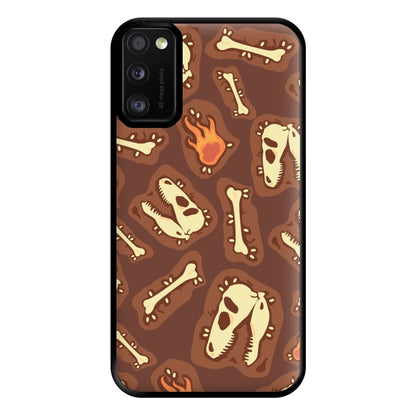 Bones And Skulls - Dinosaurs Phone Case for Galaxy A41