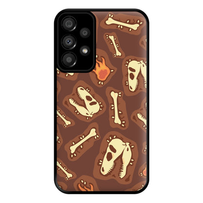 Bones And Skulls - Dinosaurs Phone Case for Galaxy A33