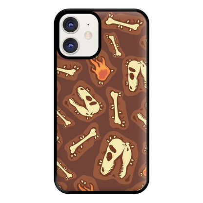 Bones And Skulls - Dinosaurs Phone Case for iPhone 11