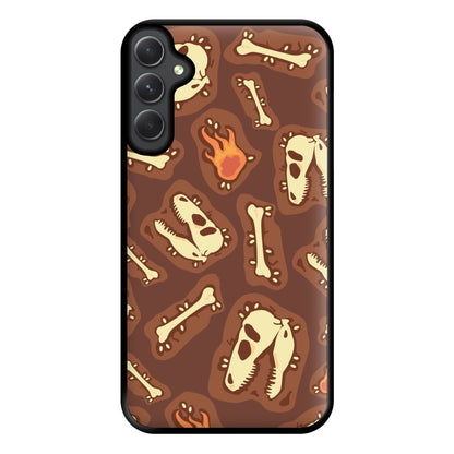 Bones And Skulls - Dinosaurs Phone Case for Galaxy A54