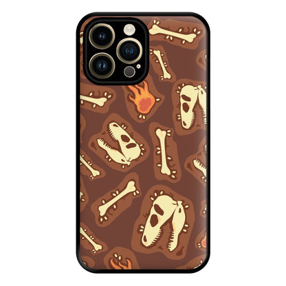 Bones And Skulls - Dinosaurs Phone Case for iPhone 14 Pro Max