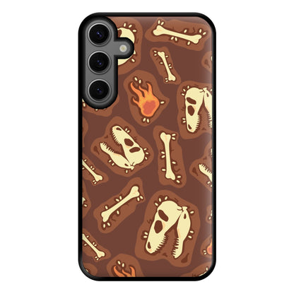 Bones And Skulls - Dinosaurs Phone Case for Galaxy S23FE