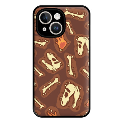 Bones And Skulls - Dinosaurs Phone Case for iPhone 14 Plus