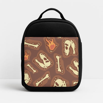 Bones And Skulls - Dinosaurs Insulated Lunchbox