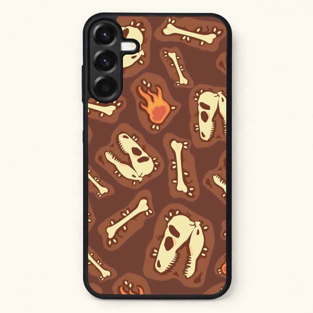 Bones And Skulls - Dinosaurs Phone Case for Galaxy A37