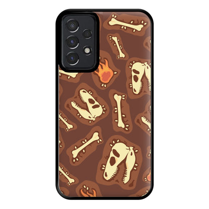 Bones And Skulls - Dinosaurs Phone Case for Galaxy A52 / A52s