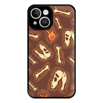 Bones And Skulls - Dinosaurs Phone Case for iPhone 14