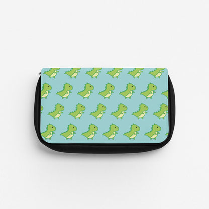 Green Dinosaurs Pattern - Dinosaurs Pencil Case