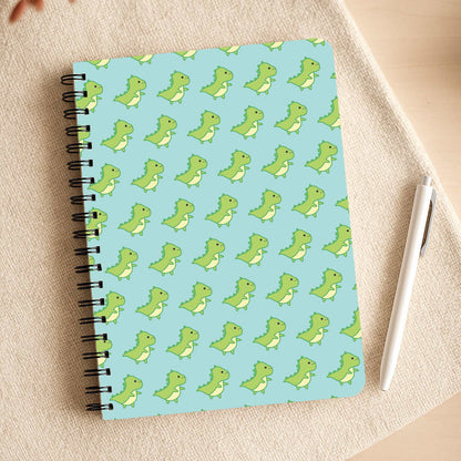 Green Dinosaurs Pattern - Dinosaurs Notepad