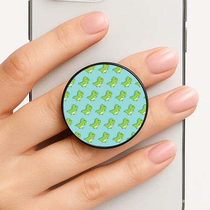 Green Dinosaurs Pattern - Dinosaurs Phone Grip