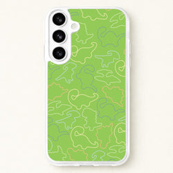 Outline Pattern - Dinosaurs Phone Case for Galaxy S26