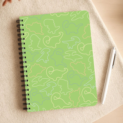 Outline Pattern - Dinosaurs Notepad