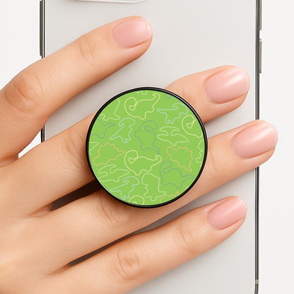 Outline Pattern - Dinosaurs Phone Grip