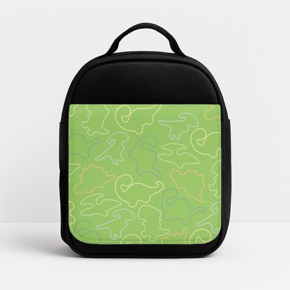Outline Pattern - Dinosaurs Insulated Lunchbox