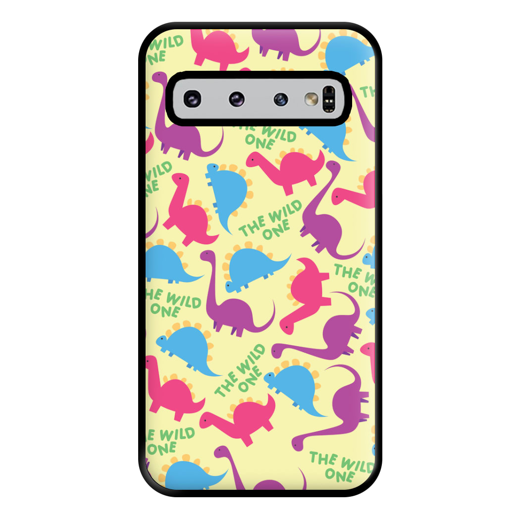 The Wild One - Dinosaurs Phone Case for Galaxy S10 Plus